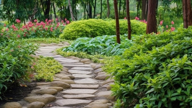 别墅花园设计中防腐木的应用考量